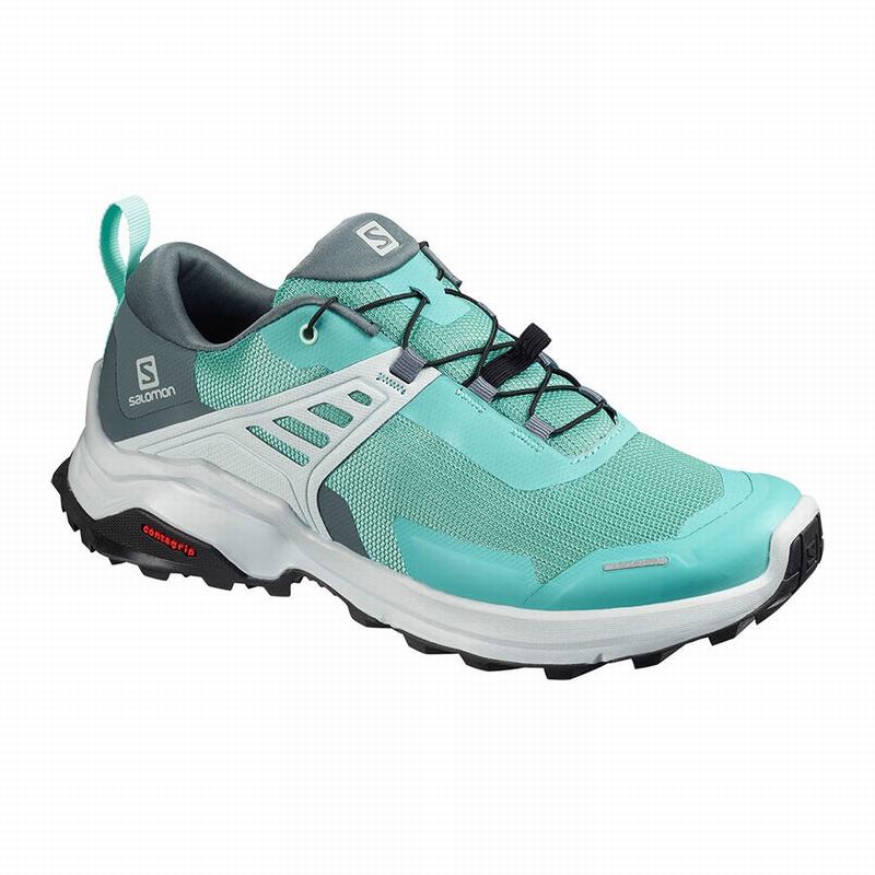 SALOMON X RAISE Philippines - Women's Hiking Shoes - Turquoise | 942587-ZHC